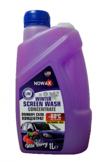 Очиститель стекла концентрат NOWAX 1L -80°С Wild Berry NX01152