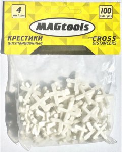 Крестики дистанционные Magtools 4 мм 100 шт./уп (58114)
