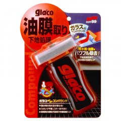 GLACO Glass Compound Roll On — абразивный очиститель для стекол 100 мл SOFT99 04101 (3380)