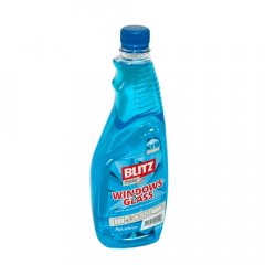 Жидкость для мытья стекол BLITZ crystal 750 г синий