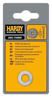 Ролик для плиткореза Hardy 22х10