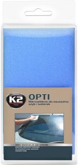 Полотенце K2 Opti M430 для очистки стеклянных и зеркальных поверхностей трикотажное 40х40 см (K20358)