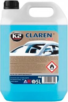 Омыватель зимний K2 Claren Windshield washer concentrate K645 -40 °C концентрат для лобового стекла 5 л (K20402)