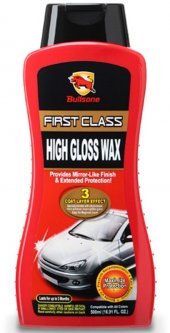 Защитная полироль с эффектом жидкого стекла Bullsone High Gloss Wax