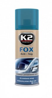 Средство от запотевания стекол K2 FOX SPRAY 0.2 л (K632)
