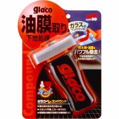 Очиститель стекол автомобиля Glaco Glass Compound Roll On Soft99